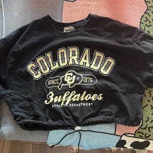 CU Buffs LF Cropped Top